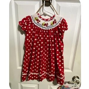 Smock Dress with Lobsters